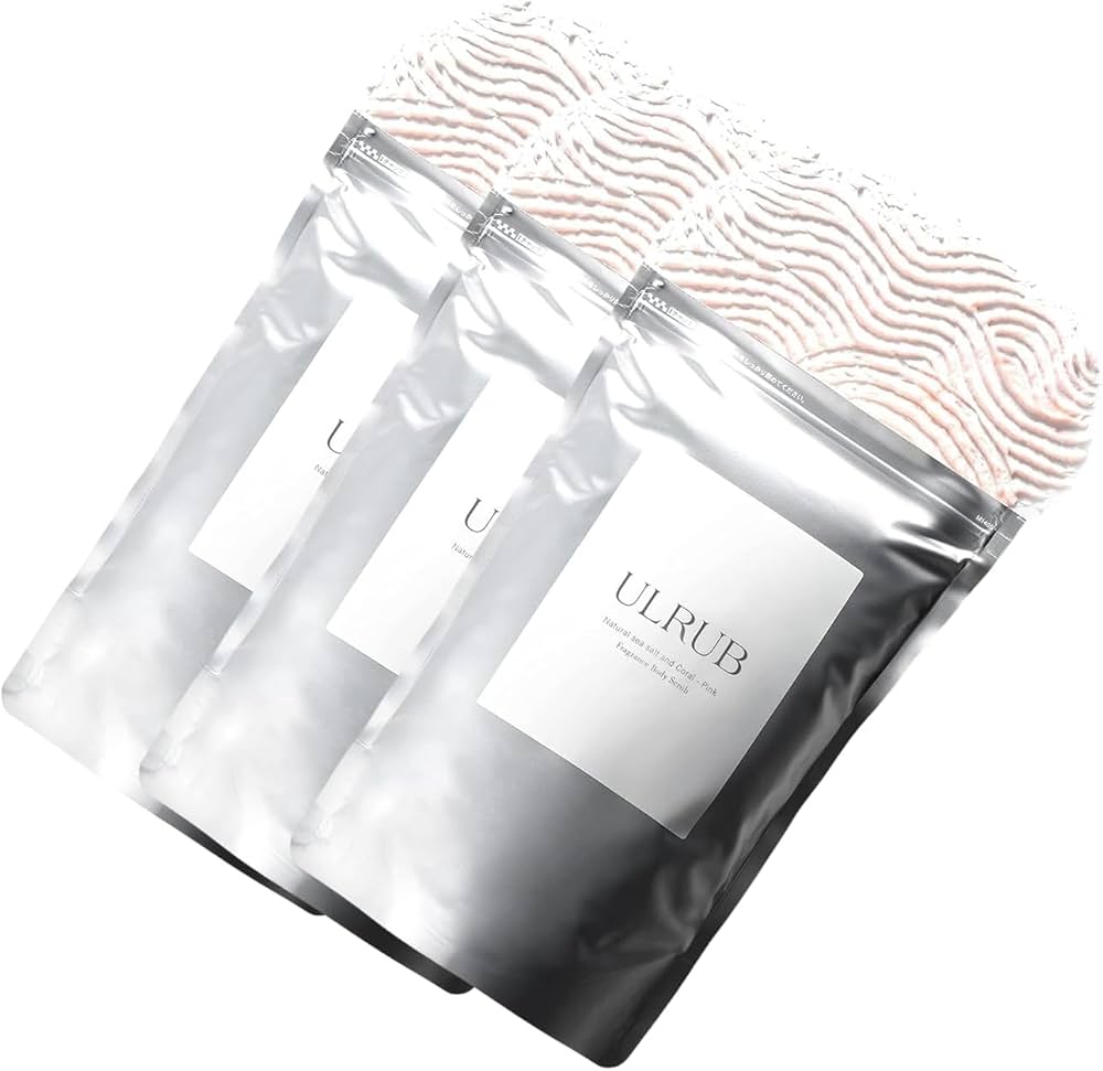 ULRUBウルラブ　ボディスクラブ　詰め替え用460g ×3袋セット pinkmusk_3jpg.jpg